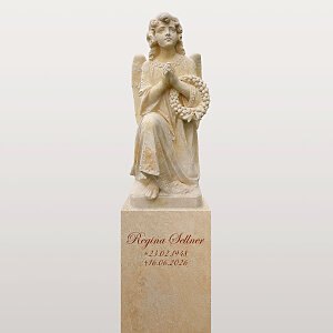Grabstein mit Inschrift
