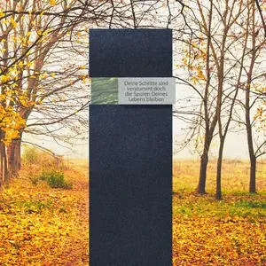 Carisso Verde Grabstein Einzelgrab mit Marmor Ornament Grün