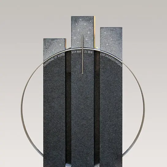 Trias Monumenta – Grabstein Granit Swarovski Gestaltung Online Kaufen