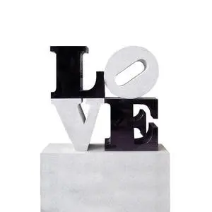 Love Grabstein Naturstein Schwarz Weiss Love Design