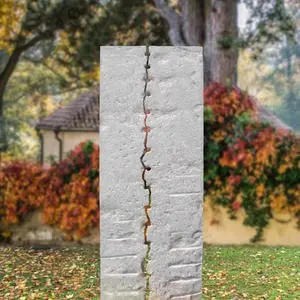 Caserta Grabstein Natursteinstele Steinmetz Arbeit