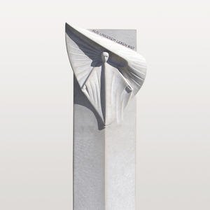 Dominus Dio Grabstein Urnengrab Modern Engel Gestaltung