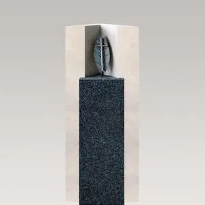 Alesso Grabstein vom Bildhauer Kalkstein Granit Hell & Dunkel