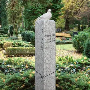 Dolcezza Granit Grabstein mit Vogel Statue Bestellen