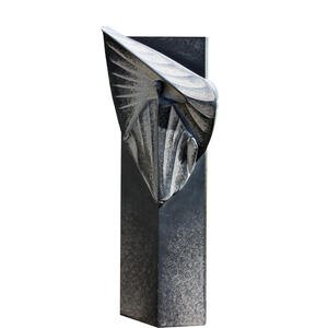 Dominus Santo Granit Urnengrabstein Engelsflügel