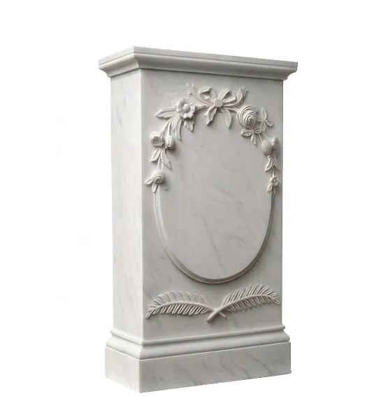 Klassischer Marmor Grabstein - Fiorina (Detailansicht) 