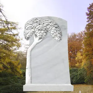 Mandaleen Grabdenkmal mit Lebensbaum