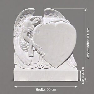 Grabstein mit Abmessungen