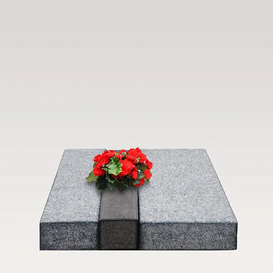 Avellino – Moderne Granit Urnengrab Liegeplatte