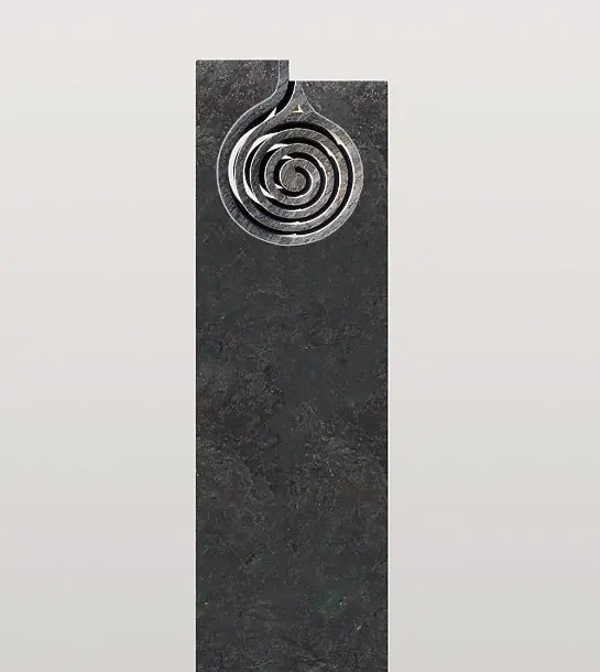 IL Turno – Preisgünstiger Grabstein Granit mit Spirale