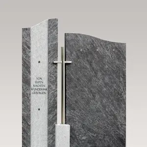 Bonifacio Zweiteiliger Granit Urnengrabstein