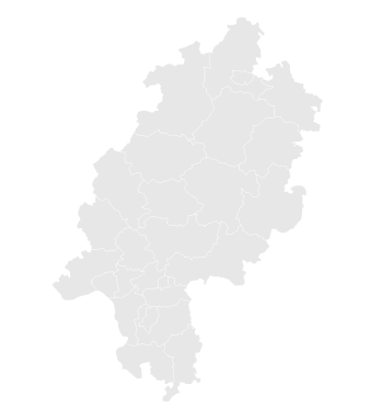 Hessen - Karte