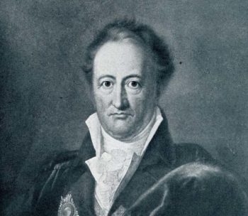 Eine Grafik zu Johann Wolfgang von Goethe