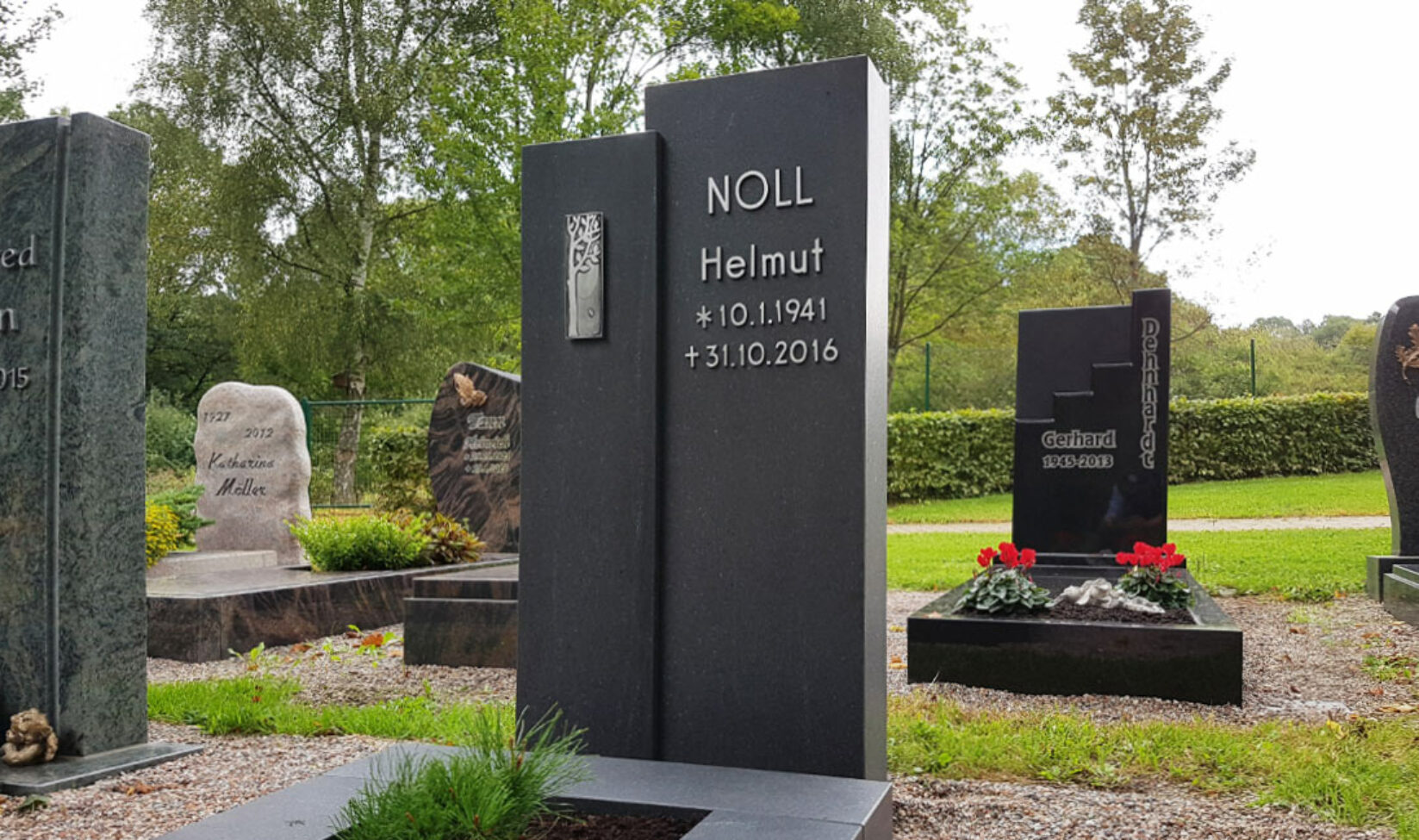 Stilvolle Grabsteine Referenz