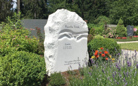 Villach Waldfriedhof Mittewald Doppelgrab Trink