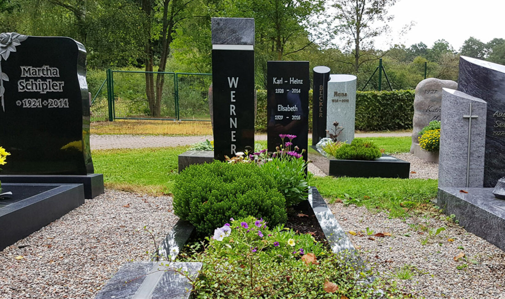 Stilvolle Grabsteine Referenz