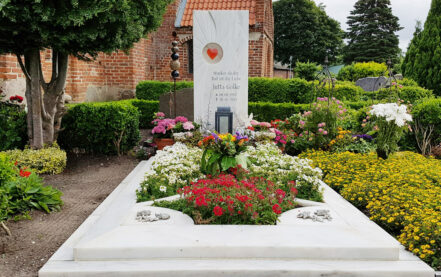 Abtshagen Friedhof Einzelgrabstätte Golke