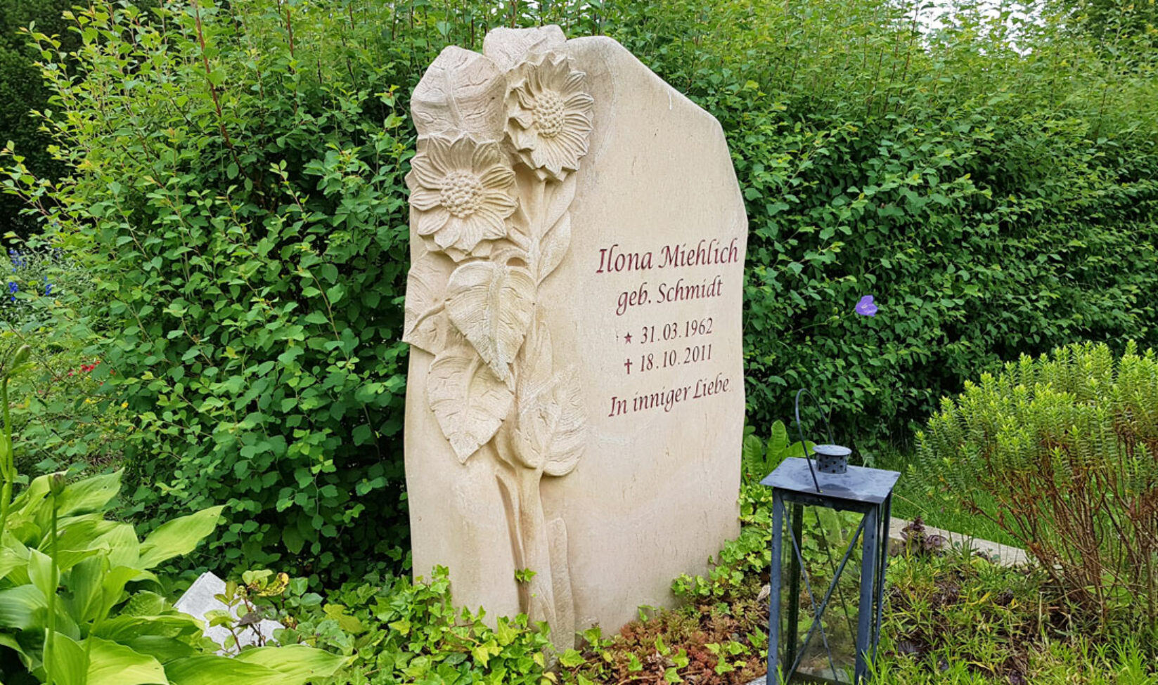 Stilvolle Grabsteine Referenz