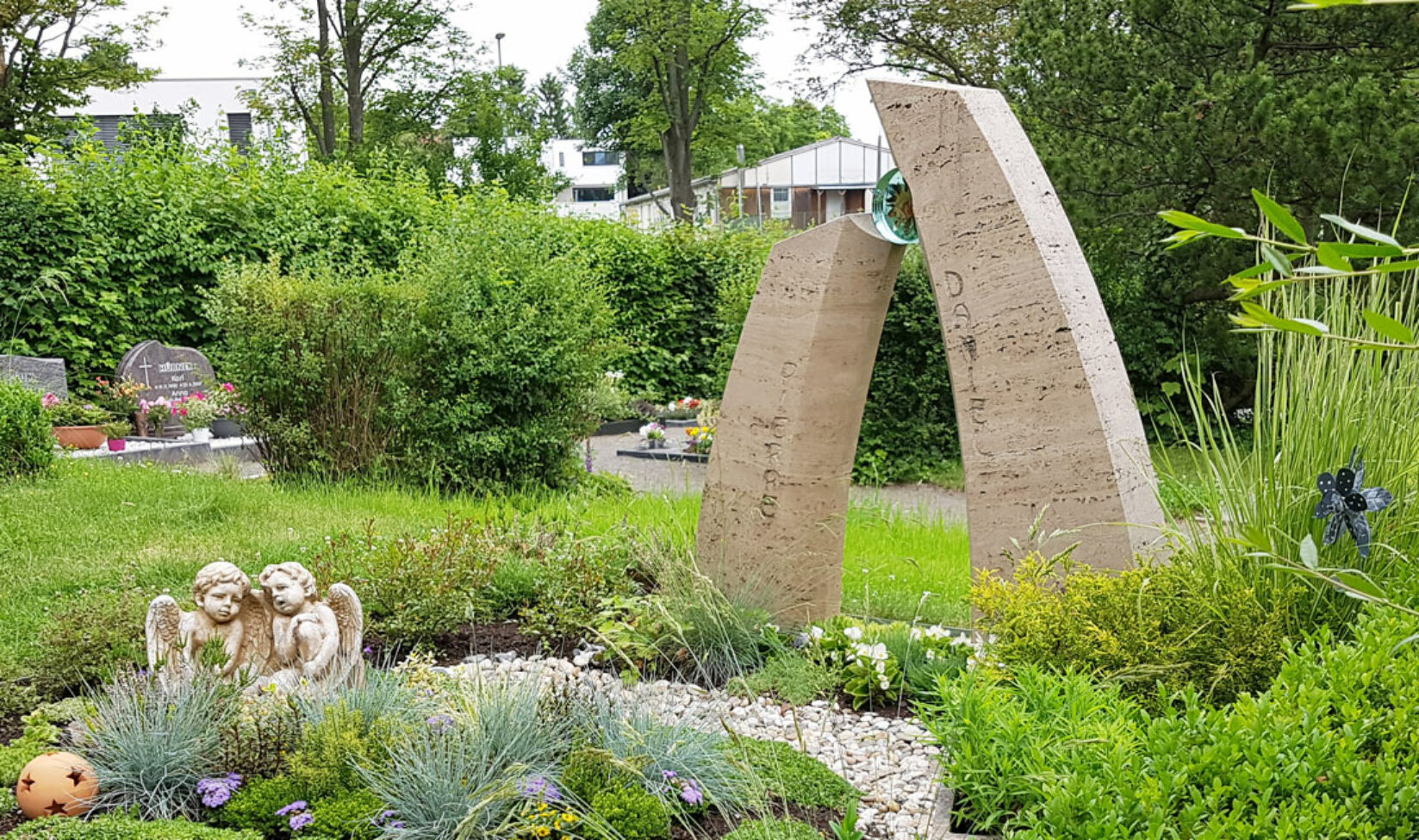 Stilvolle Grabsteine Referenz