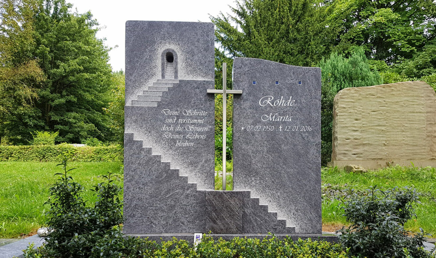 Stilvolle Grabsteine Referenz