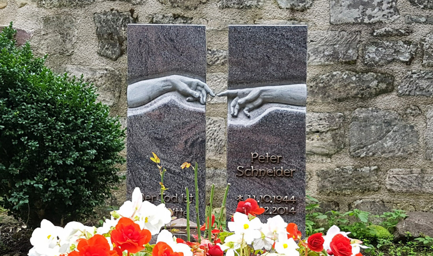 Stilvolle Grabsteine Referenz