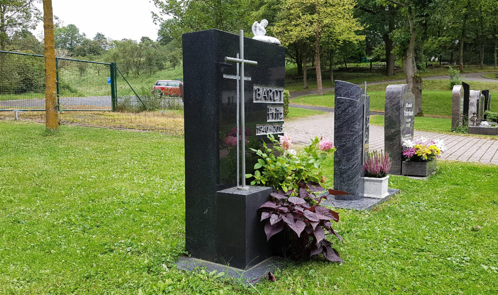 Stilvolle Grabsteine Referenz