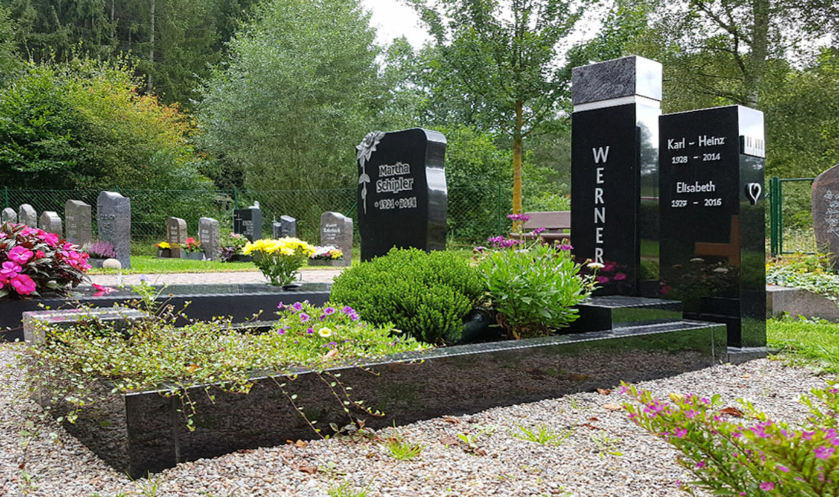 Stilvolle Grabsteine Referenz