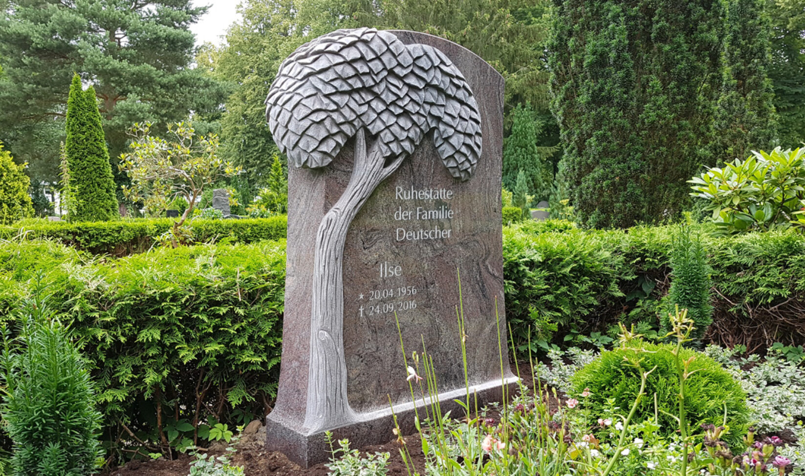 Stilvolle Grabsteine Referenz