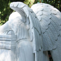 Doppelgrabstein Familiengrabstein Grabsteine Grabmale Engel Marmor Emelyn Story Angel of Grief Rom Gruft Köln Südfriedhof Steinmetz Doppelgrab Familiengrab Steinmetz Köln Südfriedhof