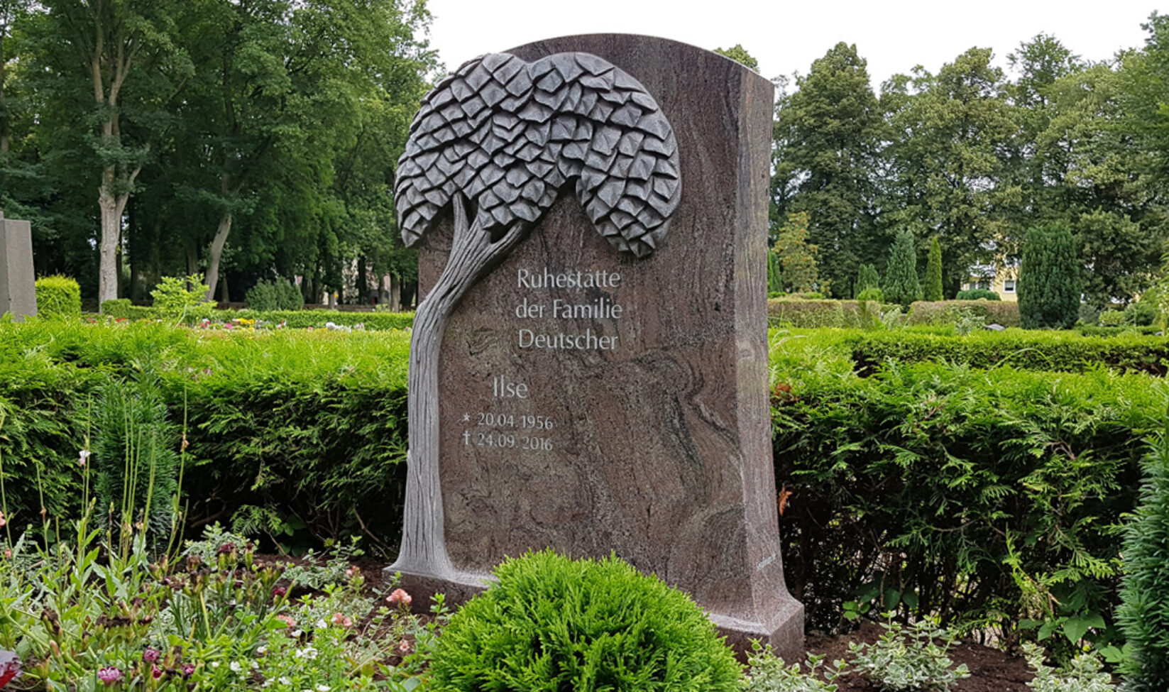 Stilvolle Grabsteine Referenz