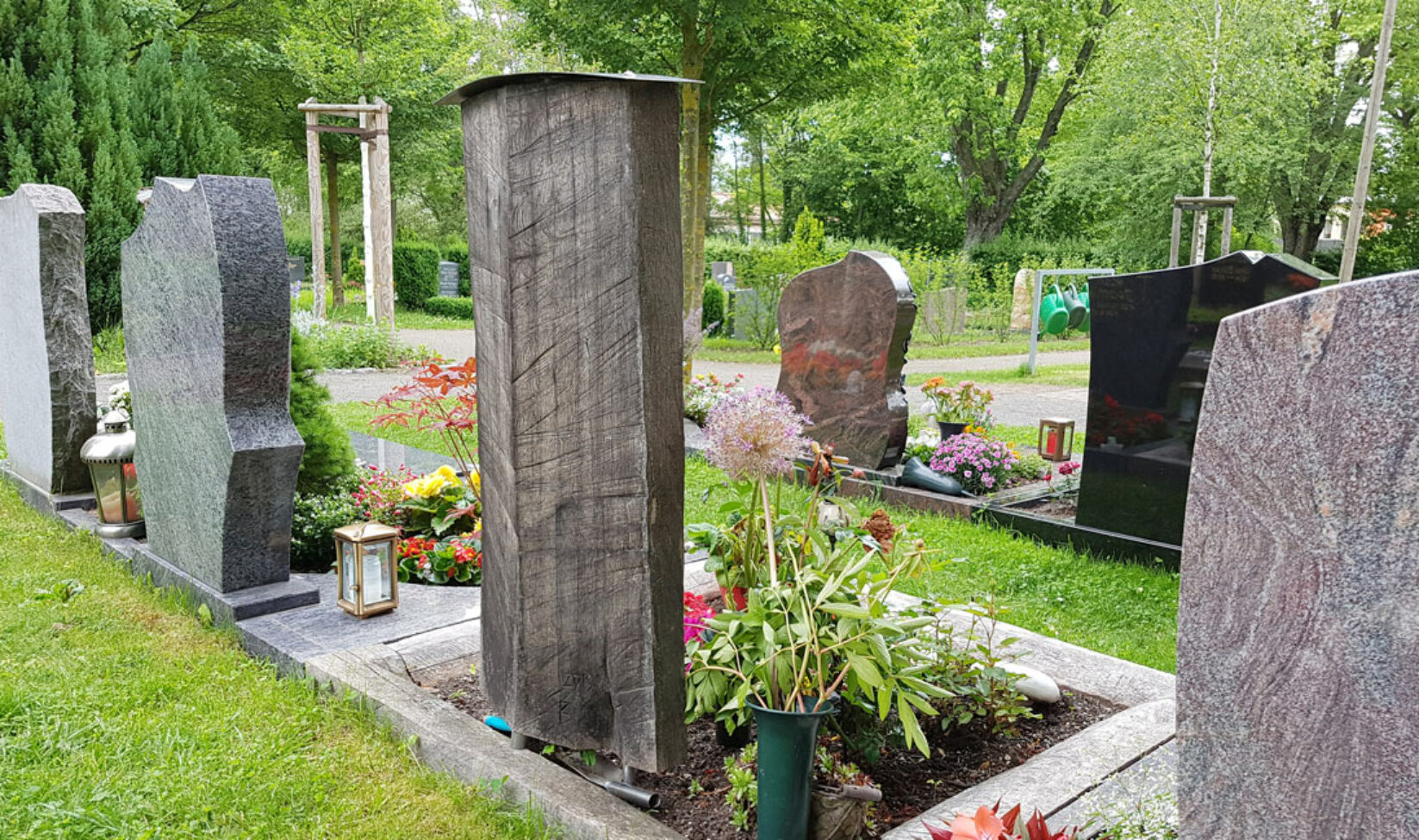 Stilvolle Grabsteine Referenz
