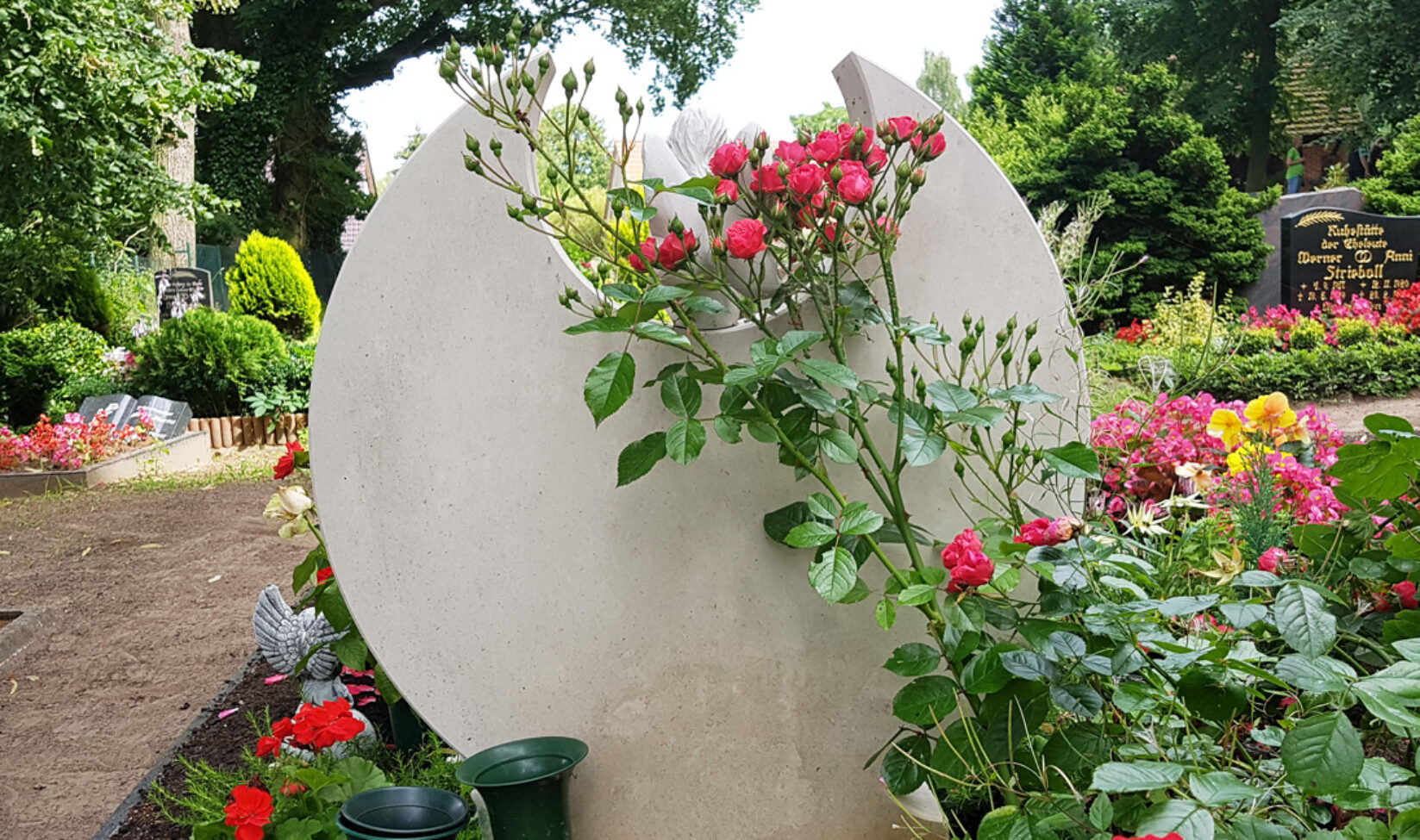 Stilvolle Grabsteine Referenz
