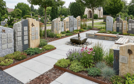 Gemeinschaftsgrab für Urnenbeisetzungen