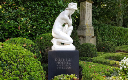 Köln Melatenfriedhof Einzelgrabstein Diethelm Hoener