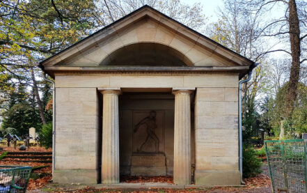 Weimar Hauptfriedhof historische Familiengrabstätte Wildenbruch