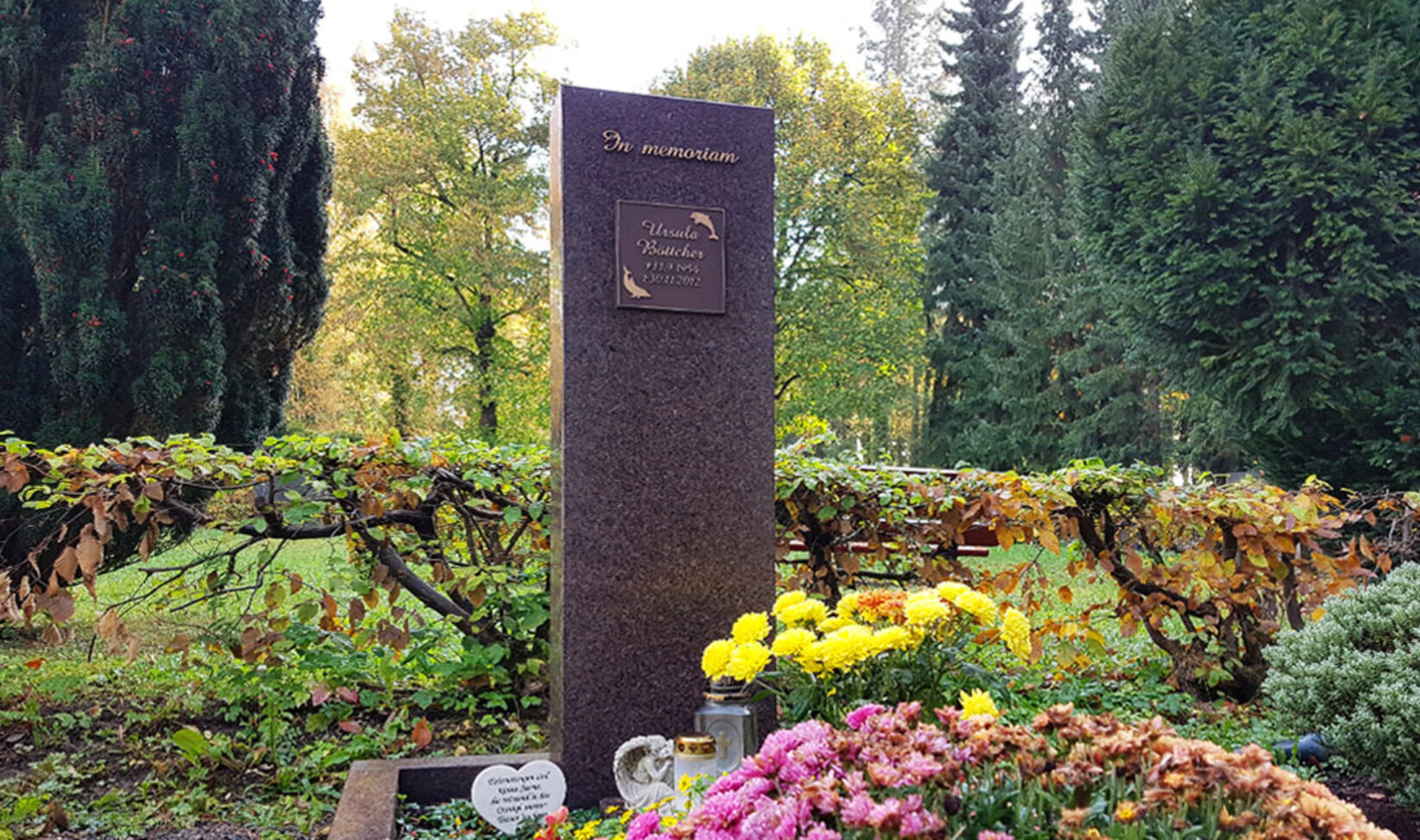 Stilvolle Grabsteine Referenz