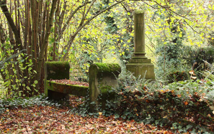 Weimar Hauptfriedhof historisches Familiengrab Georg Haar