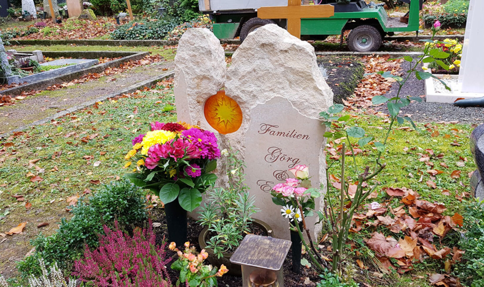 Stilvolle Grabsteine Referenz