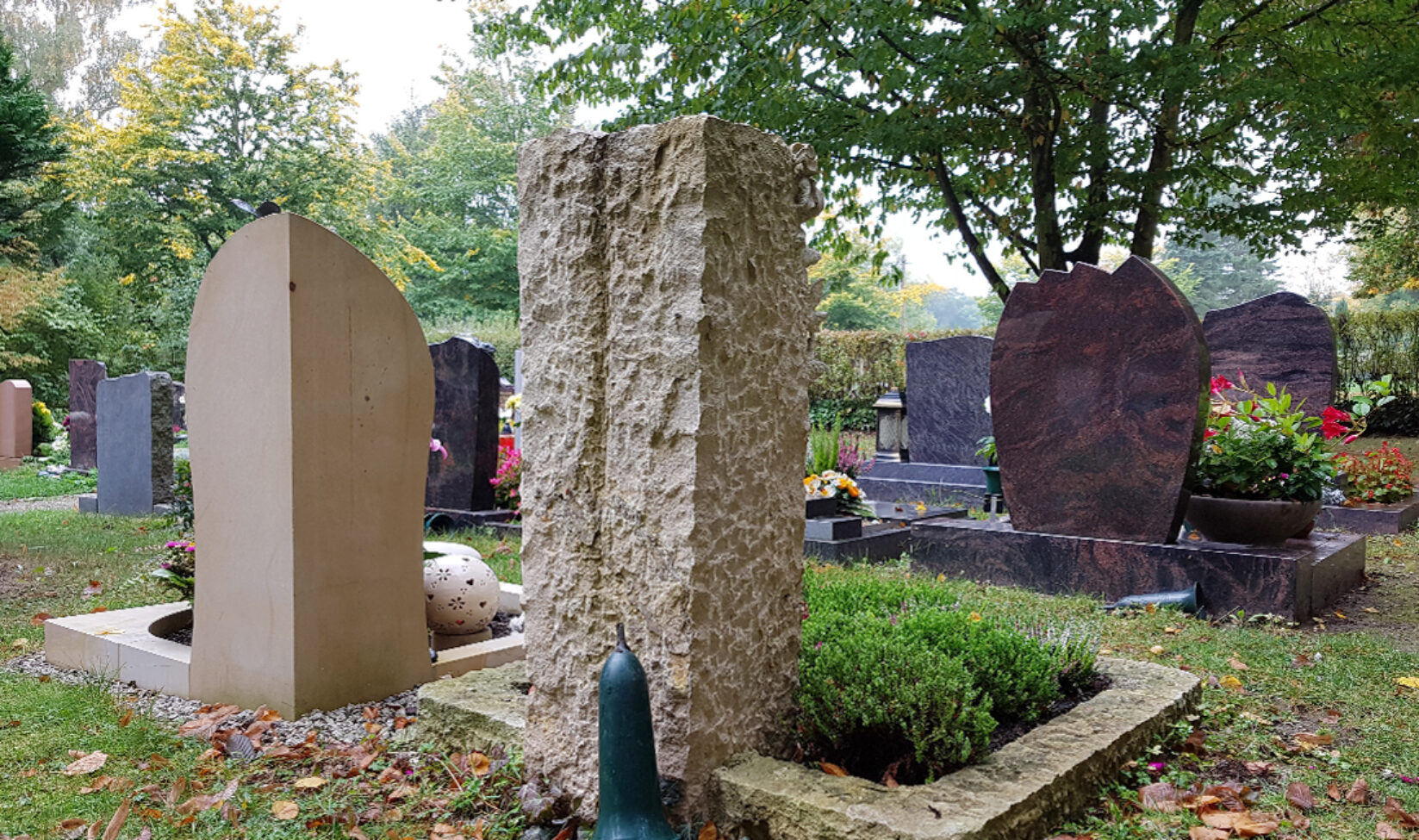 Stilvolle Grabsteine Referenz