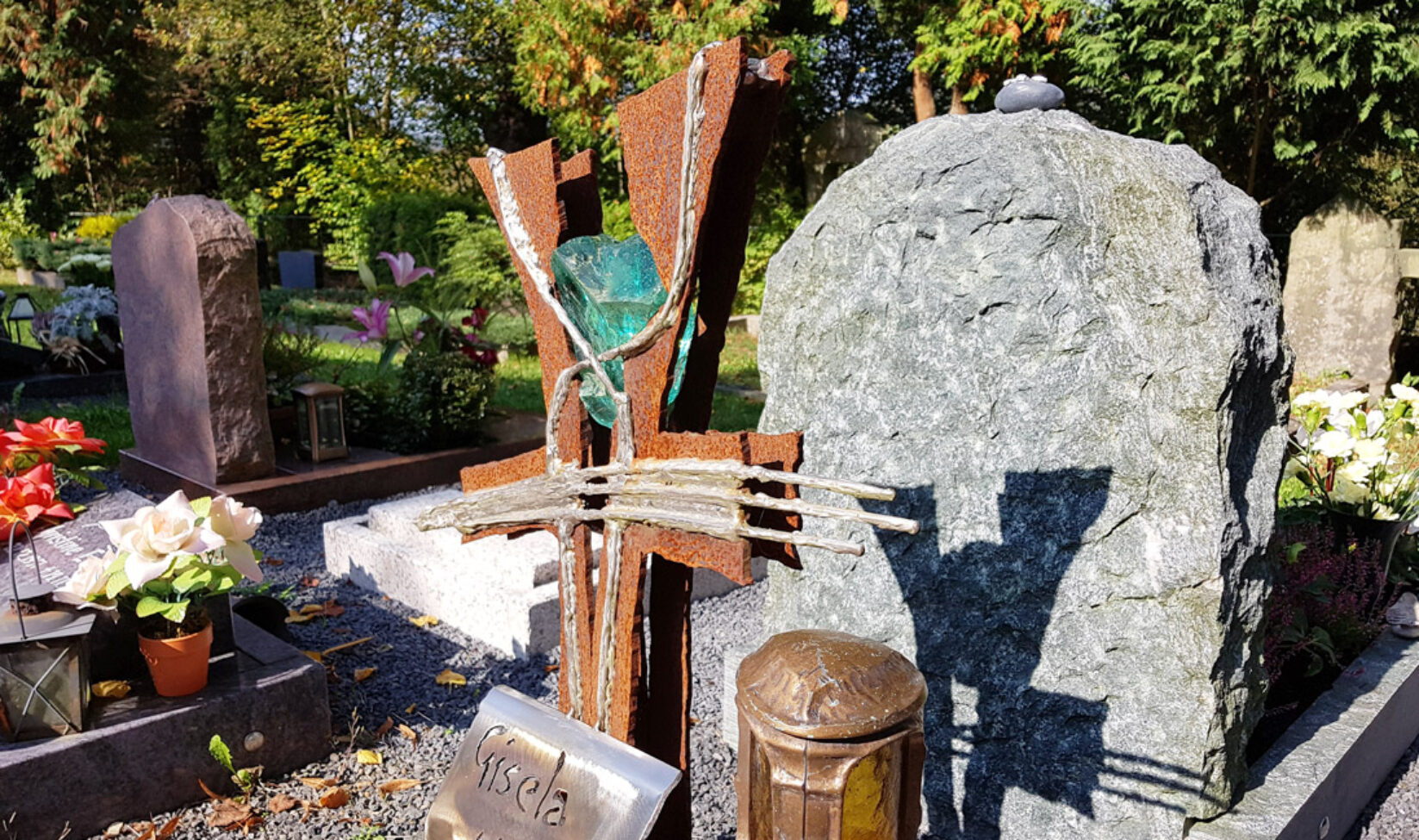 Stilvolle Grabsteine Referenz