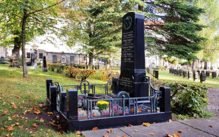 Gera Südfriedhof Familiengrabanlage Rüdiger