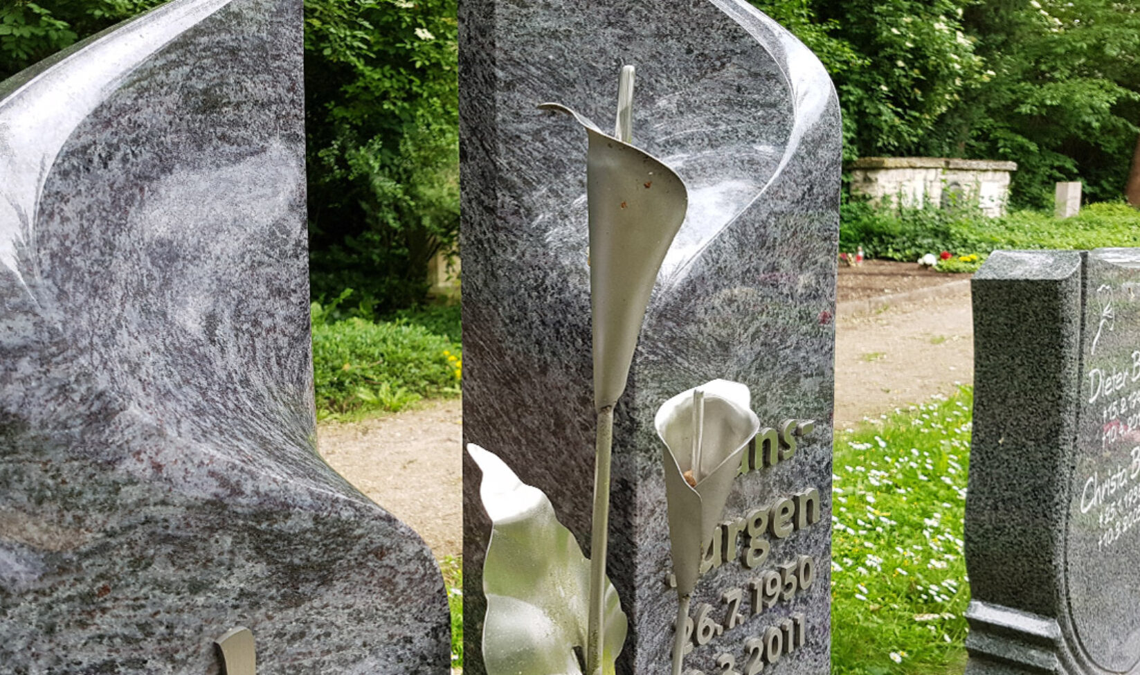 Stilvolle Grabsteine Referenz