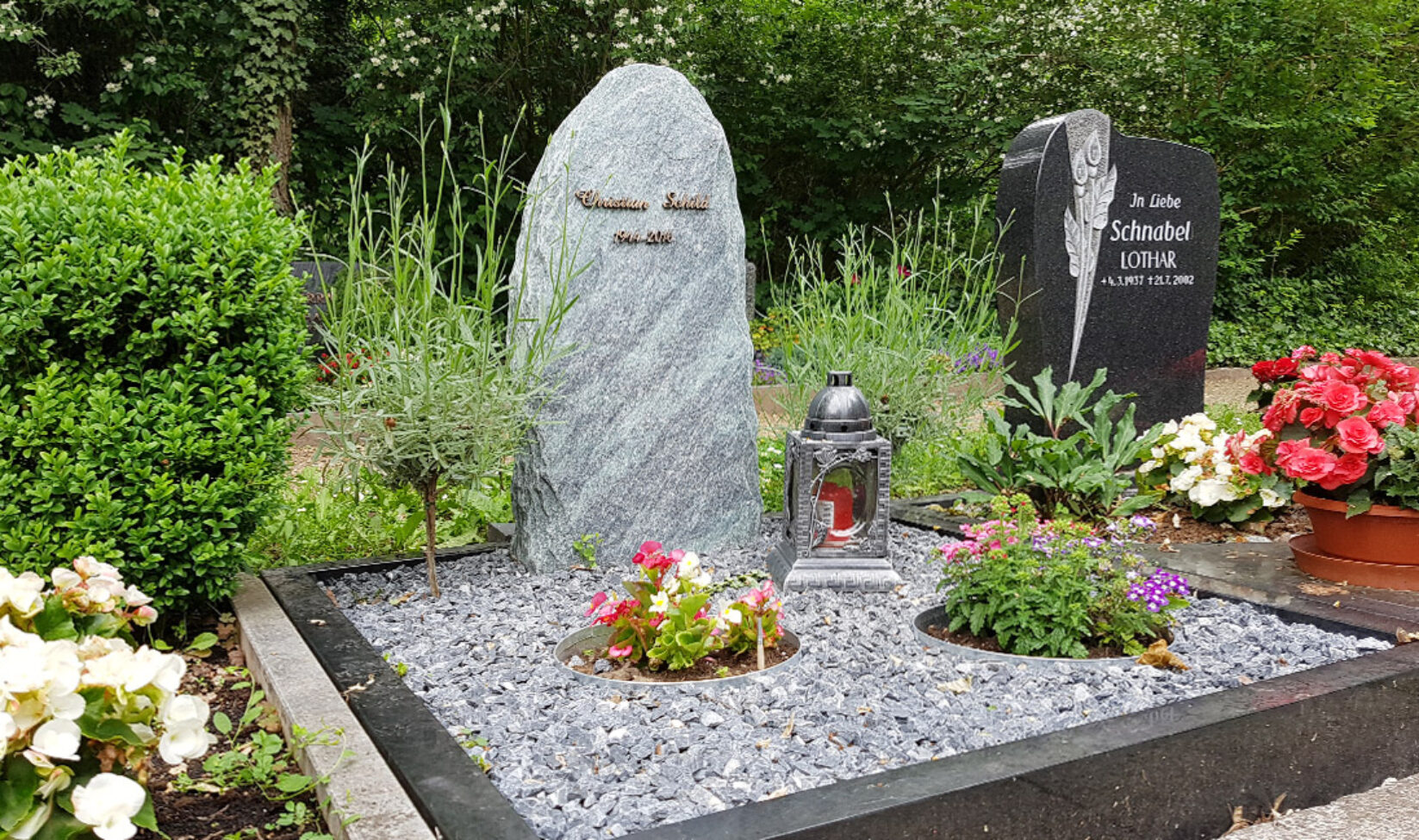 Stilvolle Grabsteine Referenz
