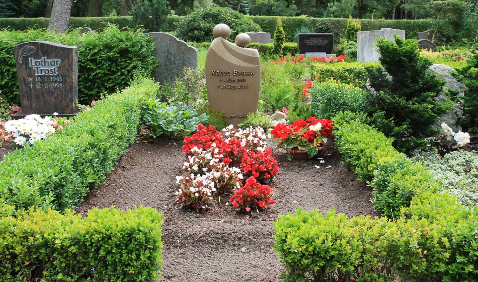 Stilvolle Grabsteine Referenz
