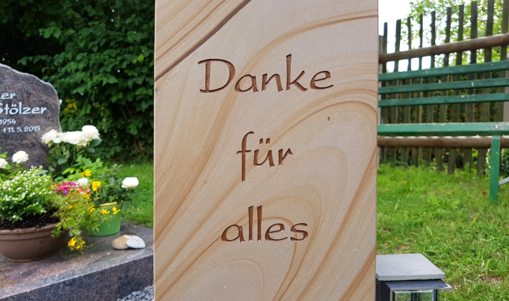 Stilvolle Grabsteine Referenz