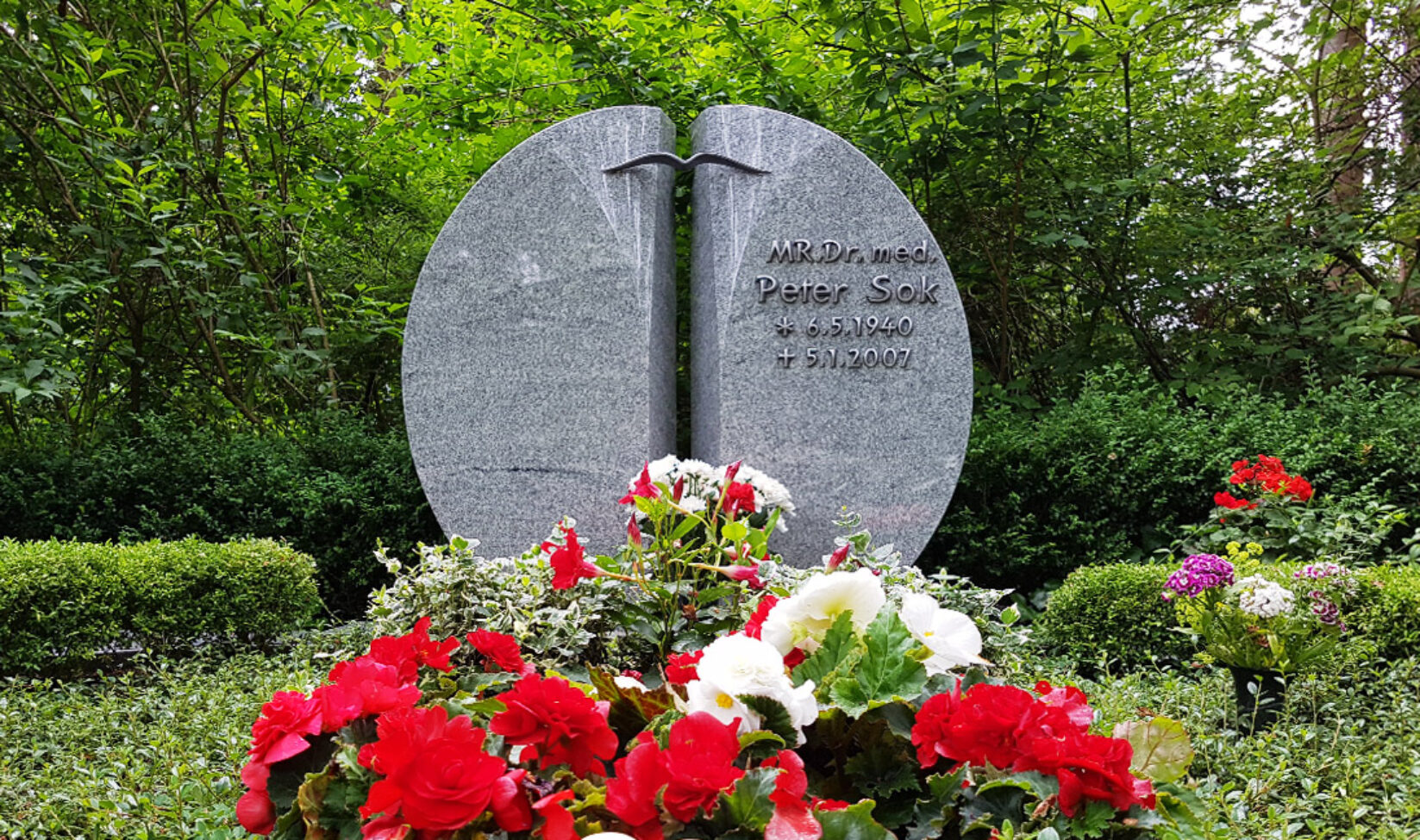 Stilvolle Grabsteine Referenz