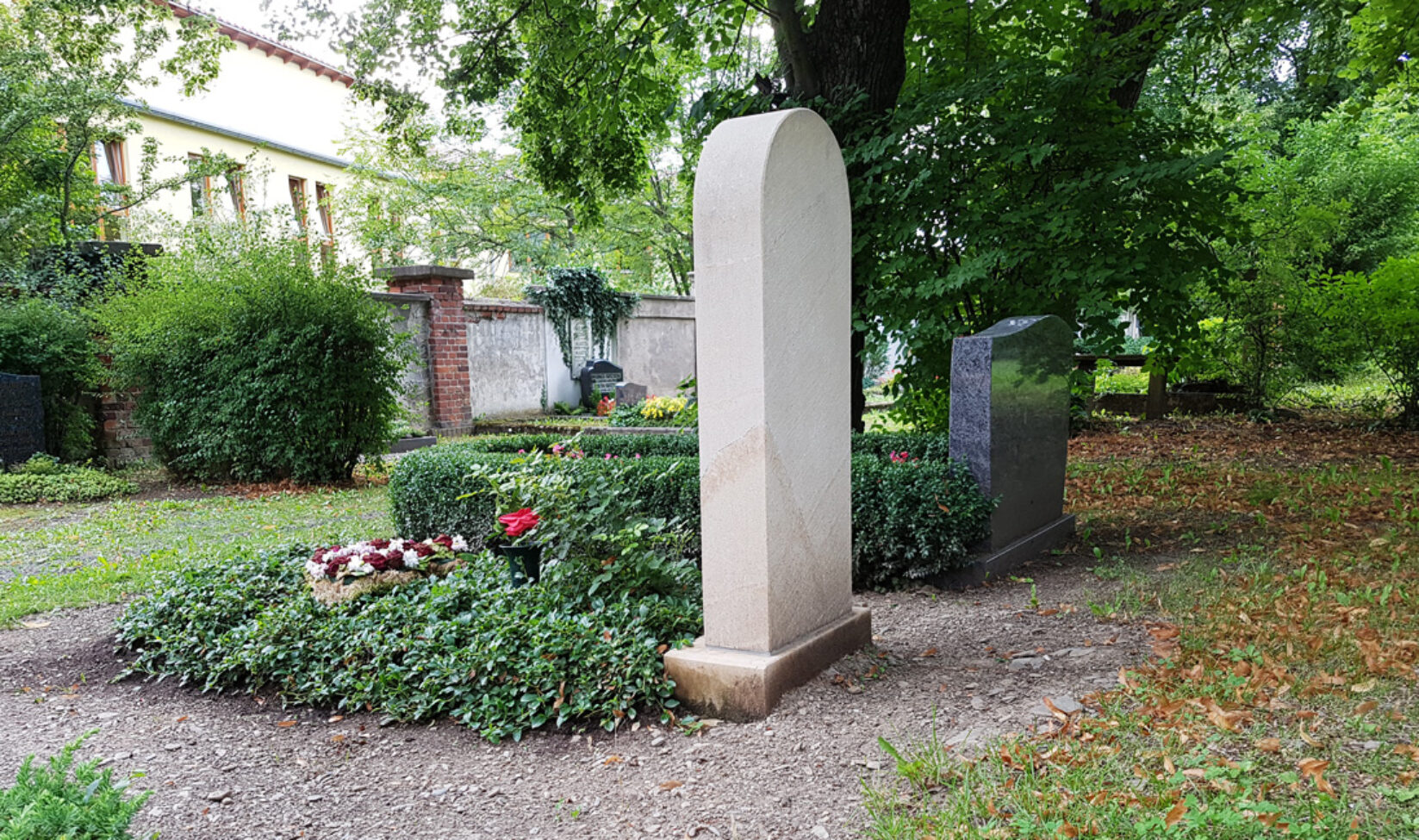 Stilvolle Grabsteine Referenz