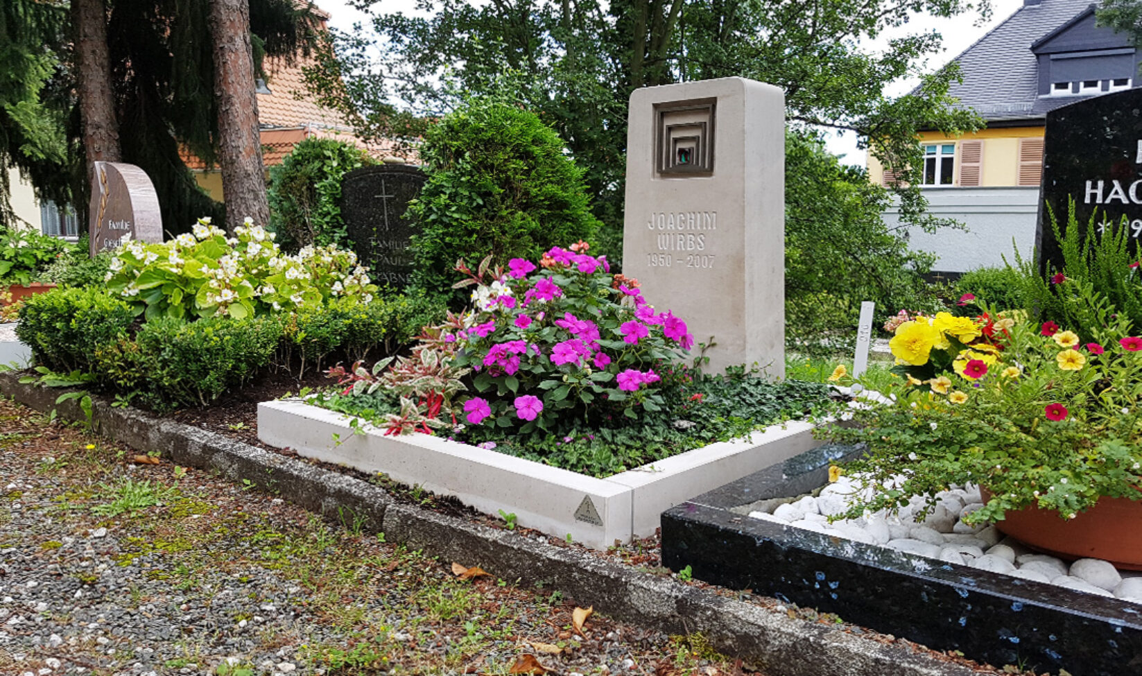 Stilvolle Grabsteine Referenz