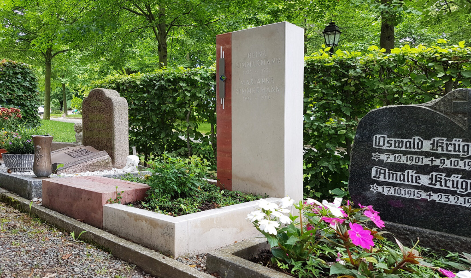 Stilvolle Grabsteine Referenz