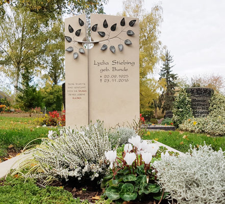 Döbeln Niederfriedhof Einzelgrab Stiebing